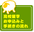 高校留学お申込みの流れ